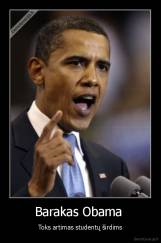 Barakas Obama  - Toks artimas studentų širdims