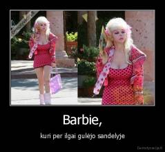 Barbie, - kuri per ilgai gulėjo sandelyje