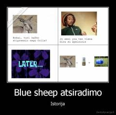 Blue sheep atsiradimo - Istorija
