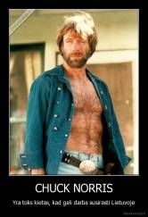CHUCK NORRIS - Yra toks kietas, kad gali darba susirasti Lietuvoje