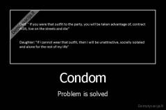 Condom - Problem is solved