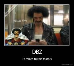 DBZ - Paremta tikrais faktais