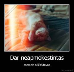 Dar neapmokestintas - asmeninis šildytuvas