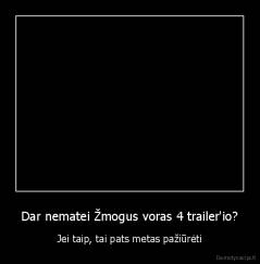Dar nematei Žmogus voras 4 trailer'io? - Jei taip, tai pats metas pažiūrėti