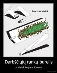 Darbščiųjų rankų burelis - prisimink ko jame išmokai