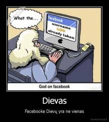 Dievas - Facebooke Dievų yra ne vienas