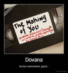 Dovana - kurios nenoretum gauti..