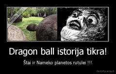 Dragon ball istorija tikra! - Štai ir Nameko planetos rutulei !!!