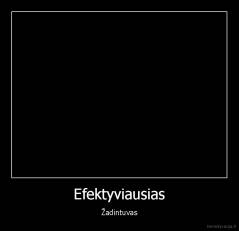 Efektyviausias - Žadintuvas