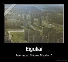 Eiguliai - Rajonas su  Šiaurės Ašigaliu :D