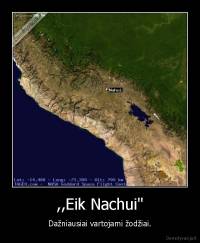 ,,Eik Nachui" - Dažniausiai vartojami žodžiai.