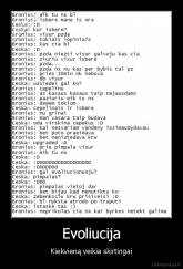 Evoliucija - Kiekvieną veikia skirtingai