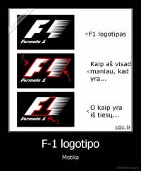F-1 logotipo - Mistika