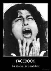 FACEBOOK - Taip atrodom, kai jo neatidaro.