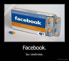 Facebook. - Jau vaistinese.
