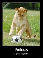 Futbolas - Jis gyvas visų širdyse