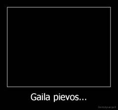 Gaila pievos... - 