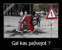 Gal kas pažvejot ? - 