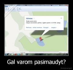 Gal varom pasimaudyt? - 
