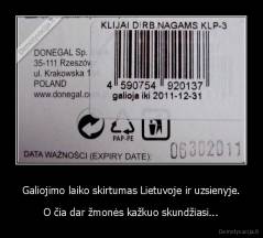 Galiojimo laiko skirtumas Lietuvoje ir uzsienyje. - O čia dar žmonės kažkuo skundžiasi...