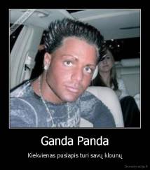 Ganda Panda - Kiekvienas puslapis turi savų klounų