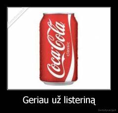 Geriau už listeriną - 