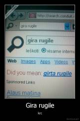 Gira rugile - krc
