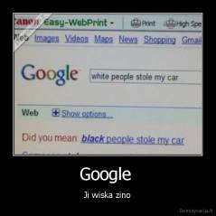 Google  - Ji wiska zino