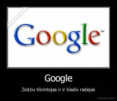 Google - Zodziu tikrintojas ir ir klaidu radejas