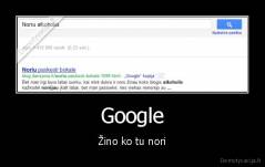 Google - Žino ko tu nori