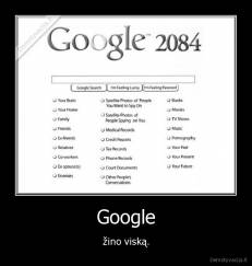 Google - žino viską.