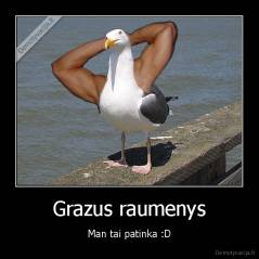Grazus raumenys - Man tai patinka :D