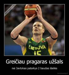 Greičiau pragaras užšals - nei Javtokas pataikys 2 baudas išeilės
