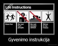 Gyvenimo instrukcija - 