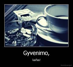 Gyvenimo, - kaifas!
