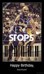 Happy Birthday, - Kobe Bryant!