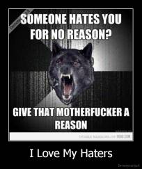 I Love My Haters - 