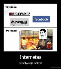 Internetas - Demotyvuoja mokytis