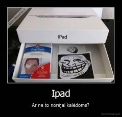 Ipad - Ar ne to norėjai kalėdoms?
