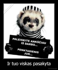 Ir tuo viskas pasakyta - 