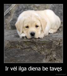Ir vėl ilga diena be tavęs - 