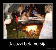Jacuzzi beta versija - 