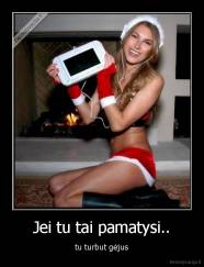 Jei tu tai pamatysi.. - tu turbut gėjus