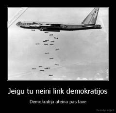 Jeigu tu neini link demokratijos - Demokratija ateina pas tave