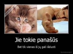 Jie tokie panašūs - Bet tik vienas iš jų gali išduoti