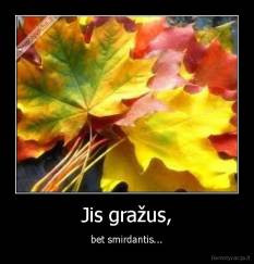 Jis gražus, - bet smirdantis...