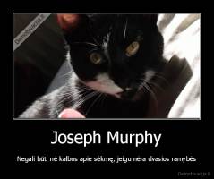 Joseph Murphy - Negali būti nė kalbos apie sėkmę, jeigu nėra dvasios ramybės