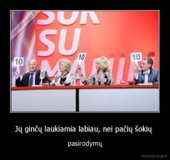 Jų ginčų laukiamia labiau, nei pačių šokių  - pasirodymų