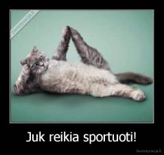 Juk reikia sportuoti! - 