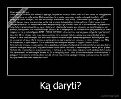 Ką daryti? - 